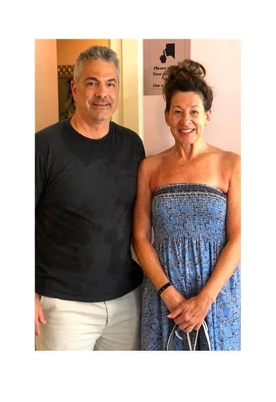 Wear loose comfy clothing for couples' massage