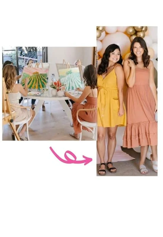 What to wear to aesthetic sip and paint