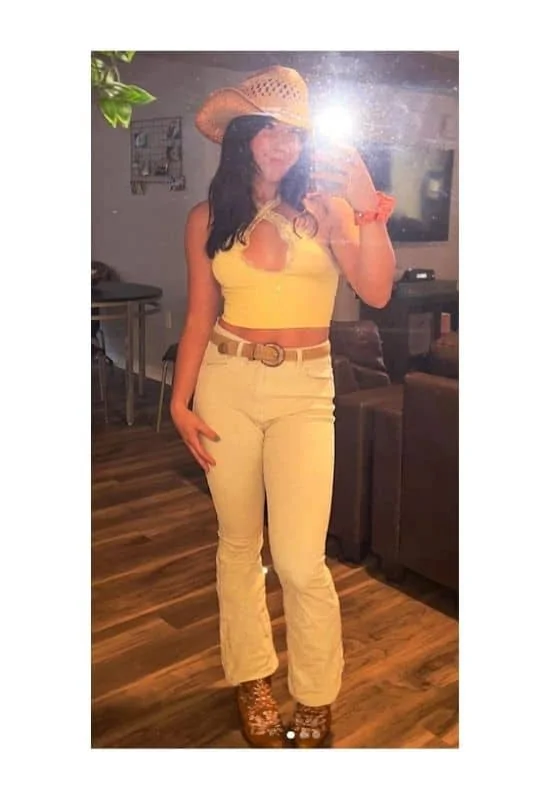 white line dancing outfits