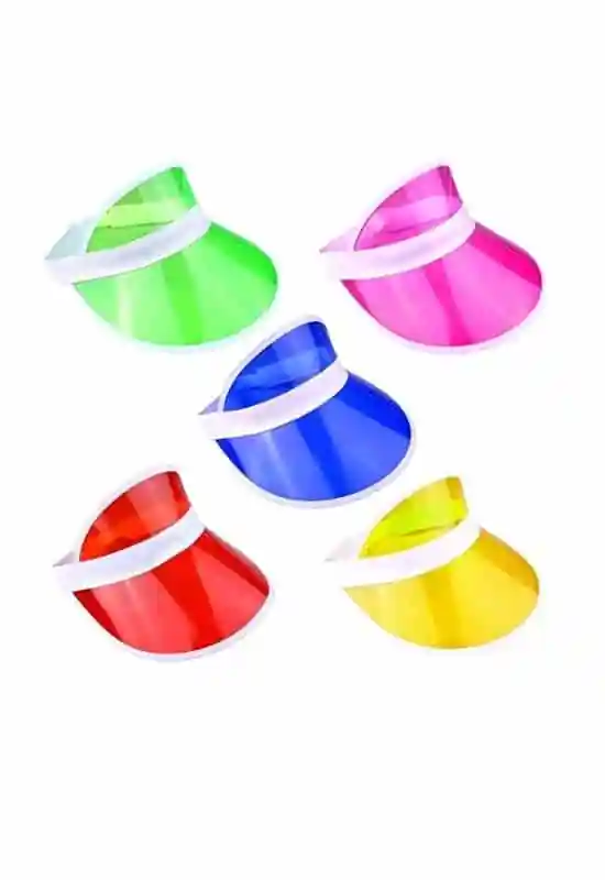 Golf-themed party sun-visors