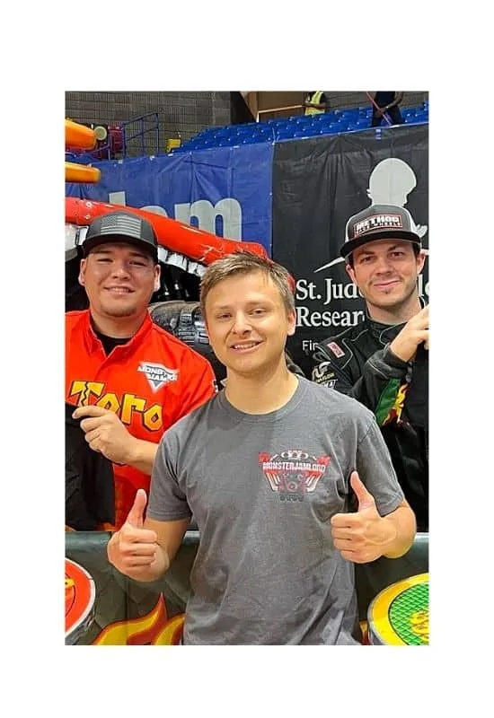 What to wear to a monster jam pit party