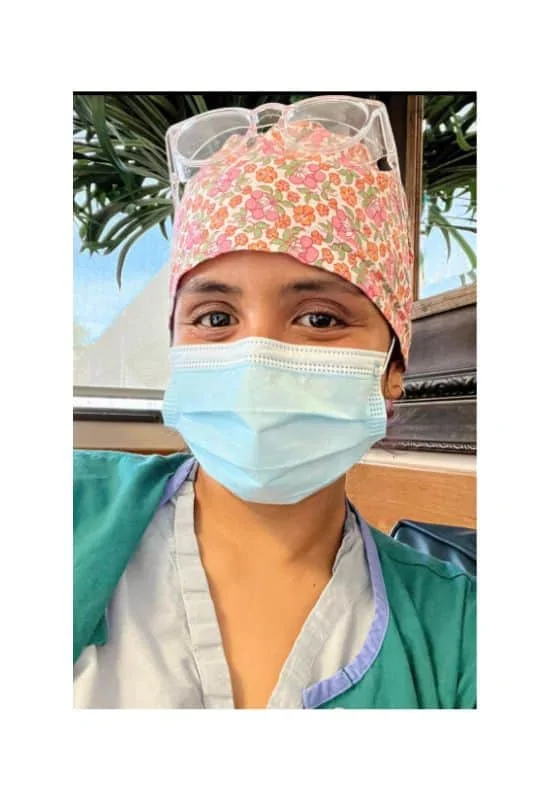 Embrace patterned nurse cap nurse outfits aesthetic