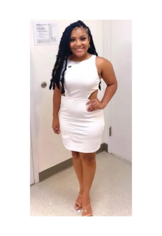 Stylish nurse pinning ceremony dress