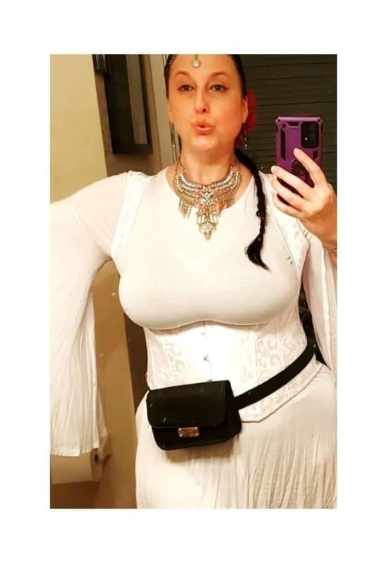 Modern chic toga party outfit ideas