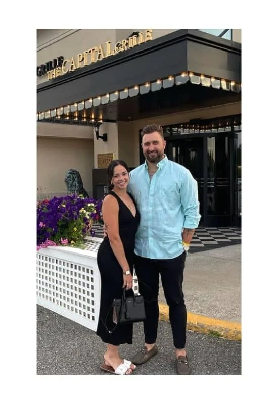 Couple steakhouse date outfits