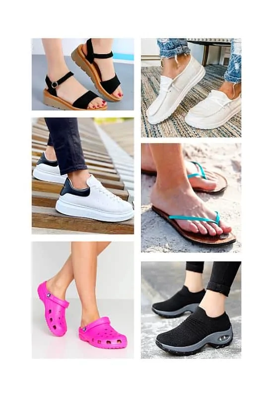 Six Flag’s Dress Code (Footwear)