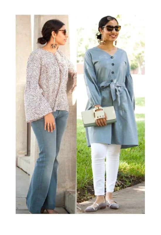 church outfit with jeans