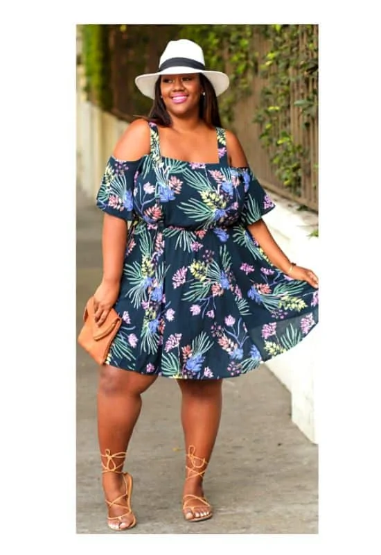 Havana nights dress plus size