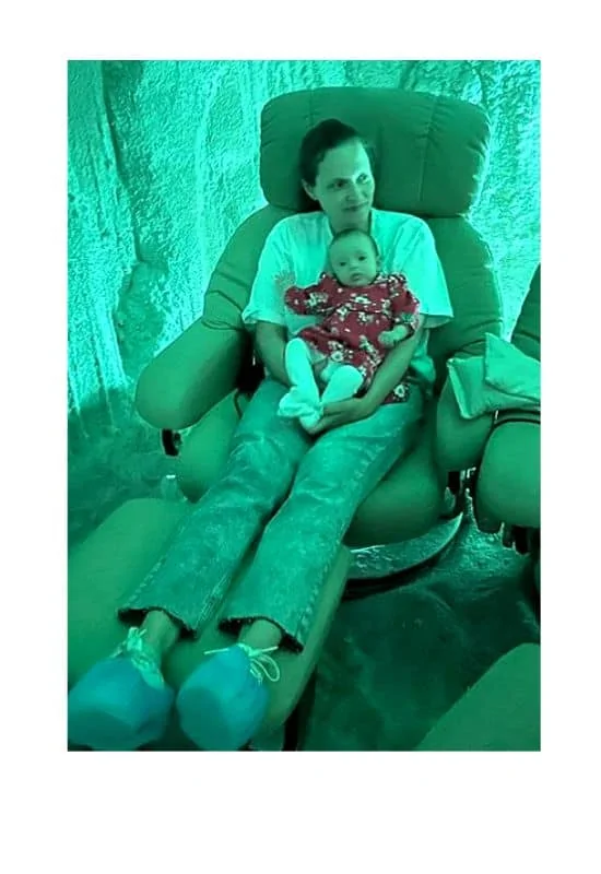 What shoes to wear to salt cave