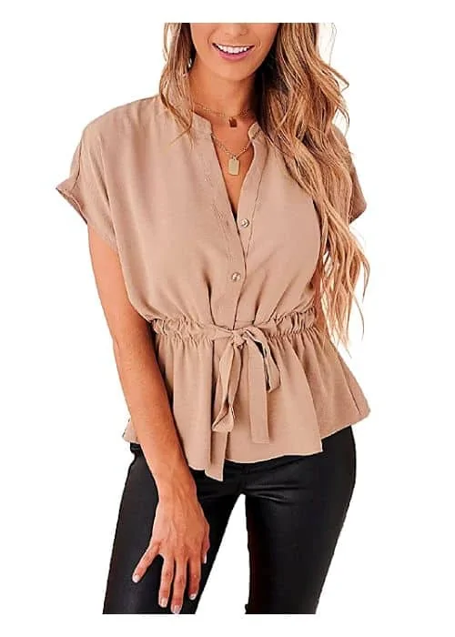 peplum top teacher outfits