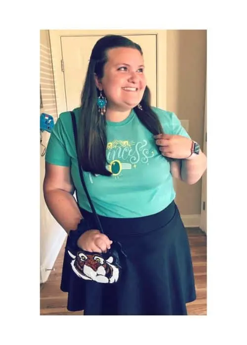 jasmine inspired outfit tee