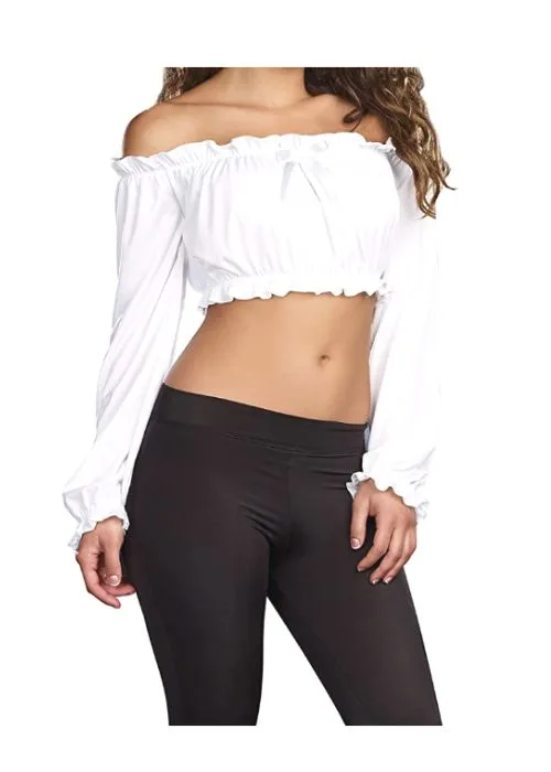 Esmeralda cropped top