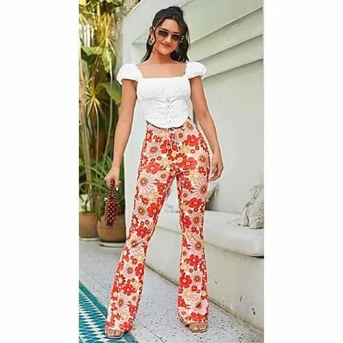 Elton John pattern pants
