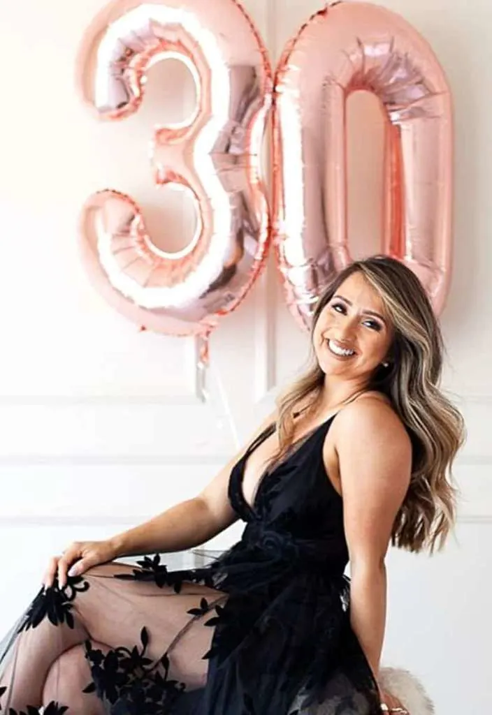 Boudoir photoshoot 30th birthday
