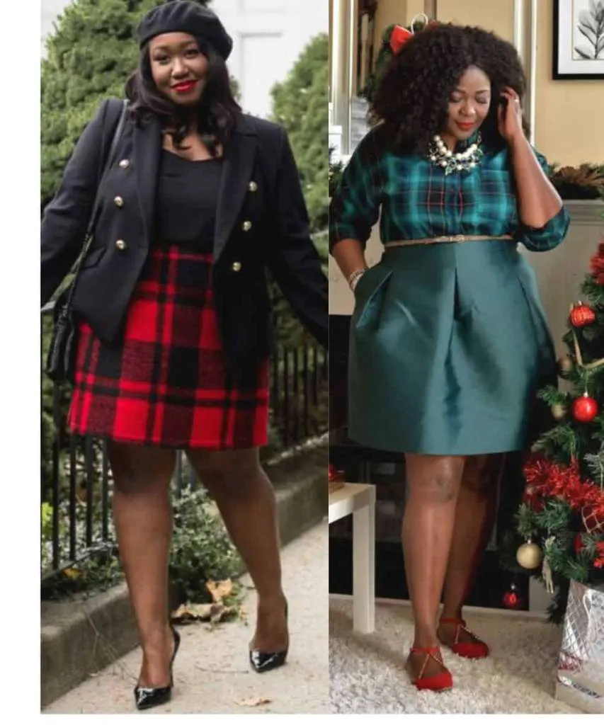 plus size festive outfits