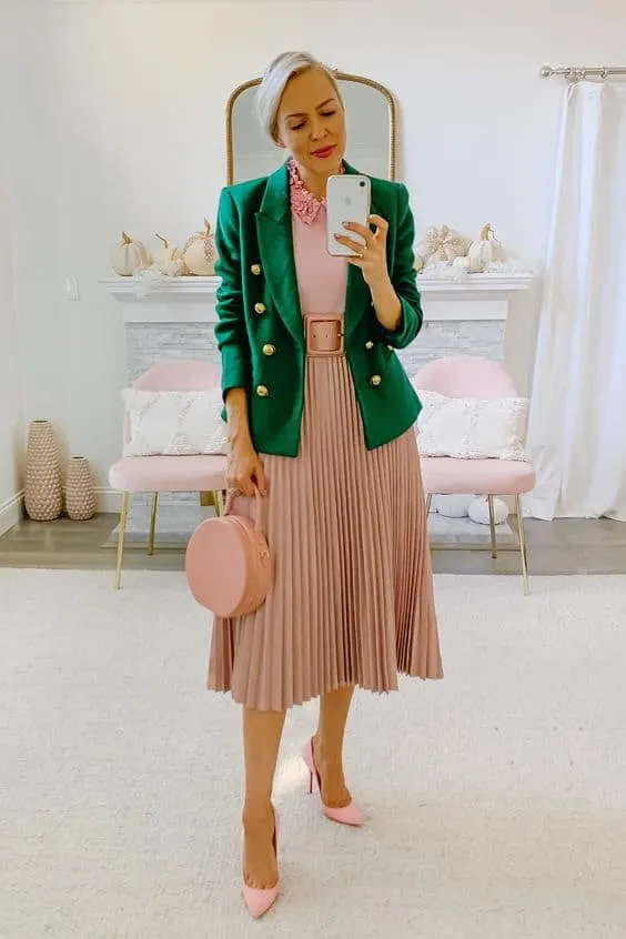 Formal winter looks in jewel tones