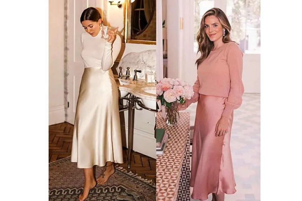 A winter monochromatic look dressy