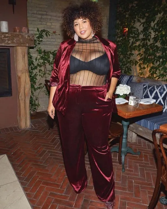 plus size christmas party outfit ideas