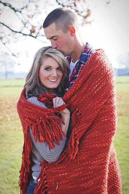 November engagement photos