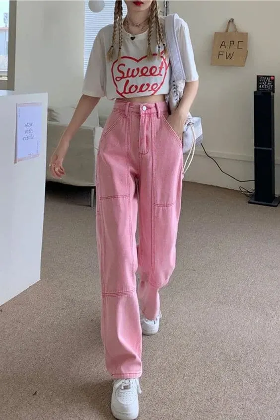 pink high school dance outfits