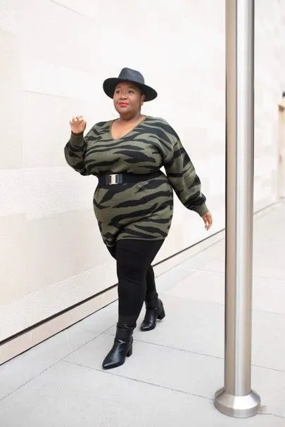 Bodycon Sweater and Leggings plus size