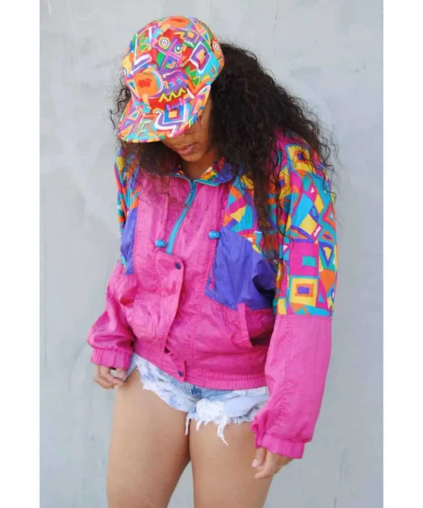 colorblock outfit ideas windbreaker