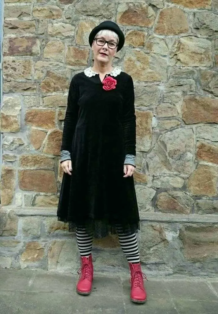 ankle boots outfit playful ladies