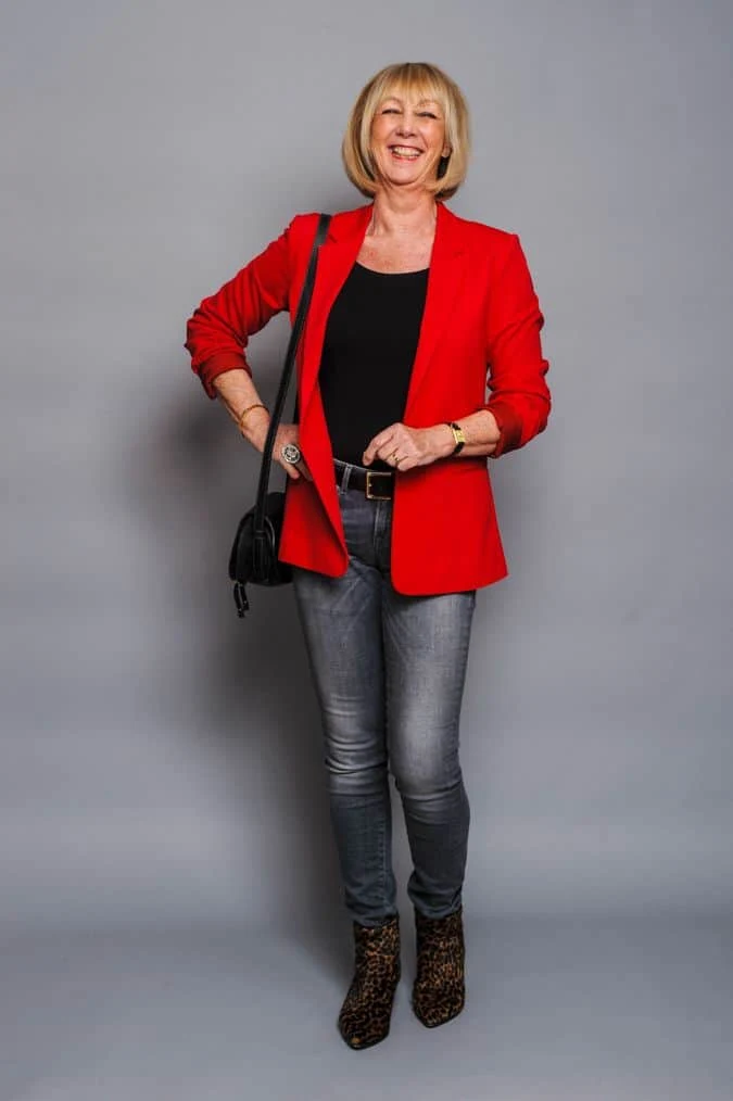 leopard ankle boots over 50