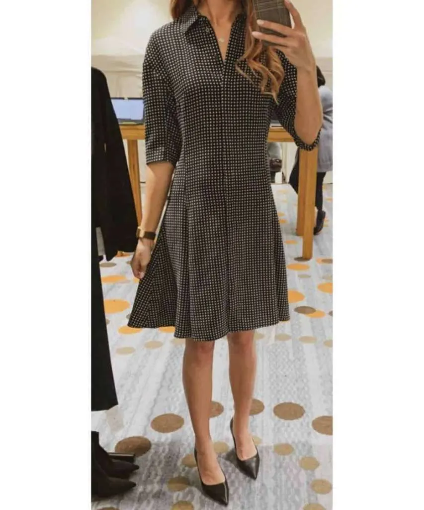 can you wear polka dot to funeral