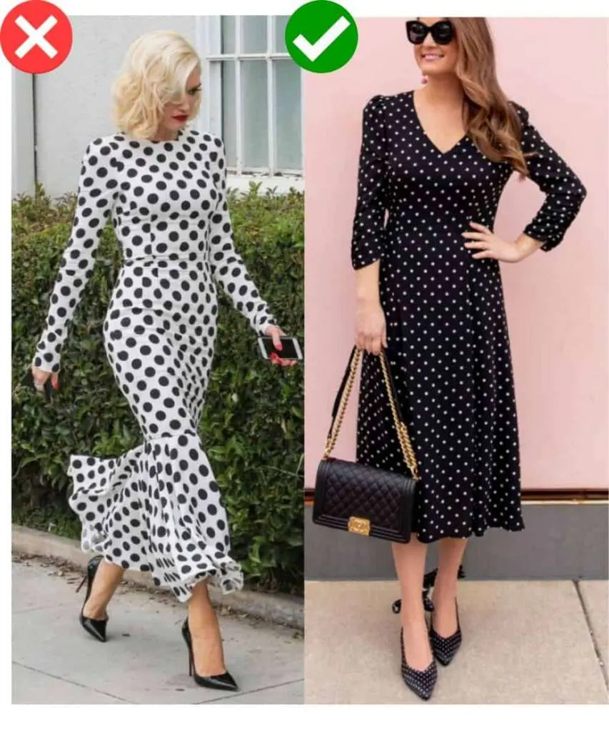 wear polka dot to funeral