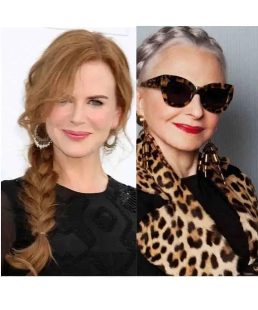 Hairstyle for beach wedding guests over 50