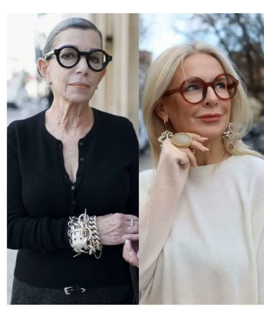 Statement glasses hip outfits