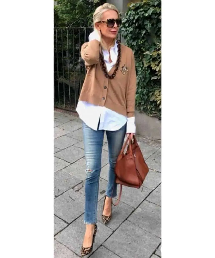 clothes to look hip 50 years old women