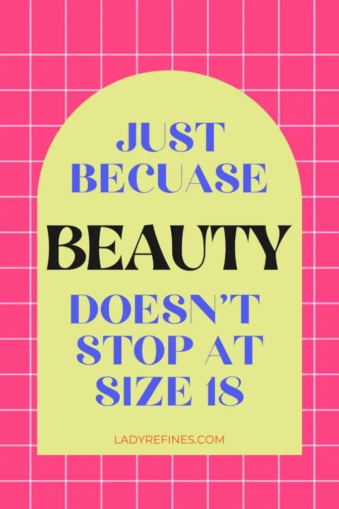 Plus size fashion quotes