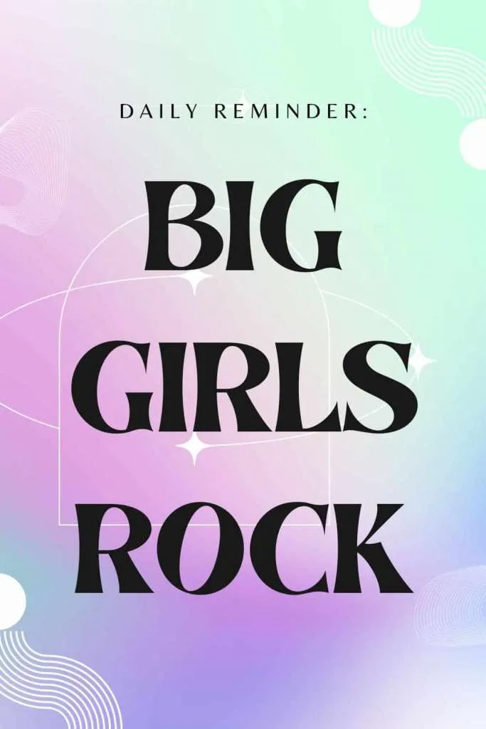 Positive plus size quotes