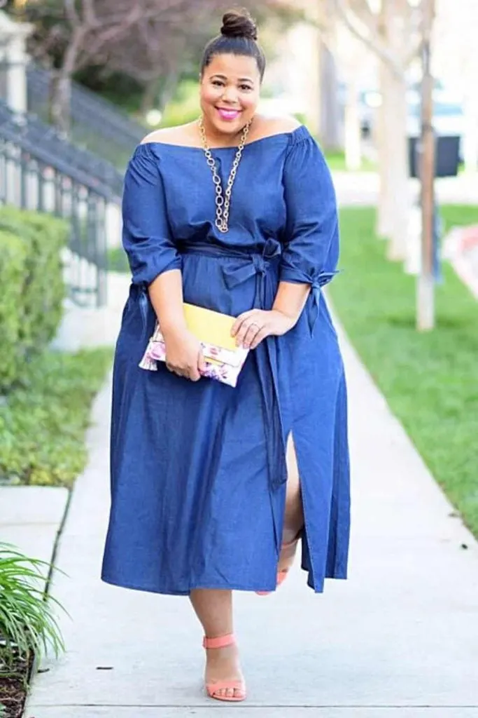 how to dress over 60 boat neckline