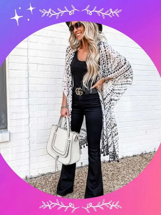 7 killer looks in 2026: How to wear a kimono with jeans?