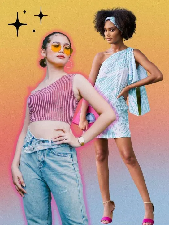 *2026* How to wear one-shoulder top? 18 outfits + slimming tips!