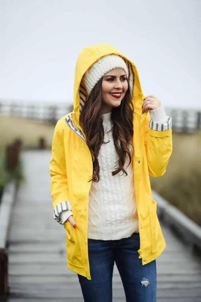 What to wear to Nascar race on rainy days