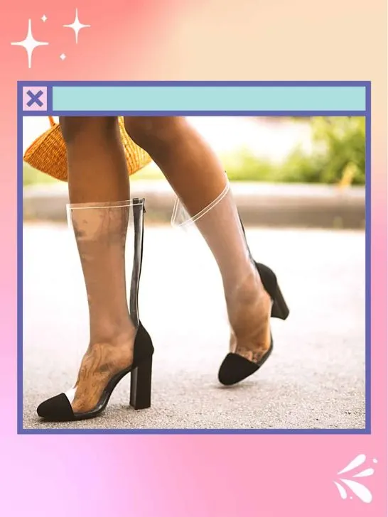 *2026* What to wear with clear heels?18 outfits!