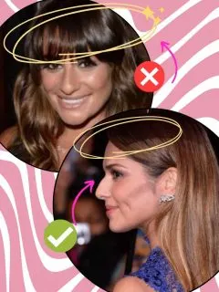 how to look pretty with big nose