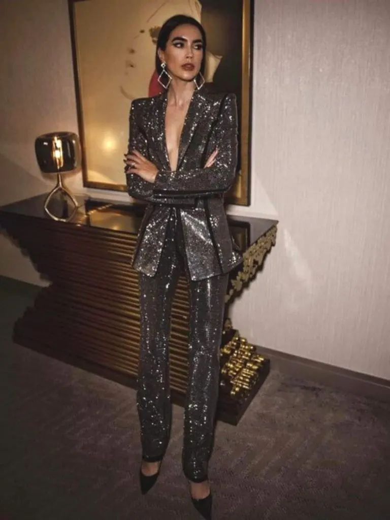 Sequin jumpsuit for Great Gatsby party