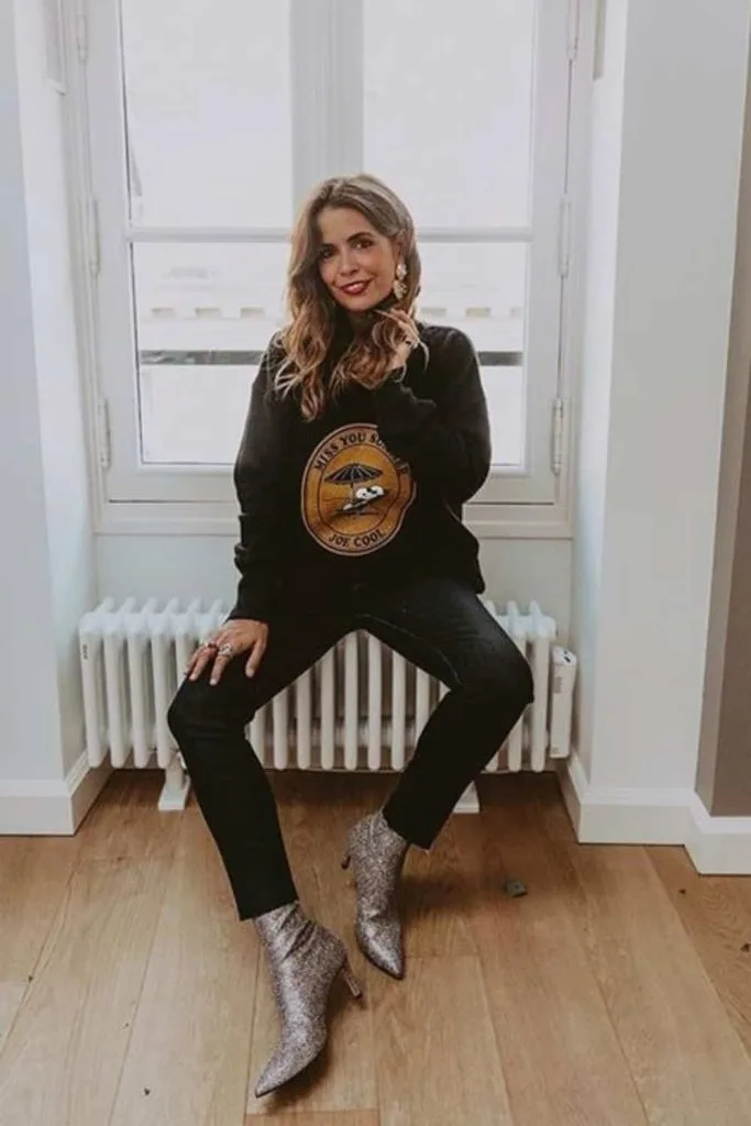 RHINESTONE BOOTS casual outfits