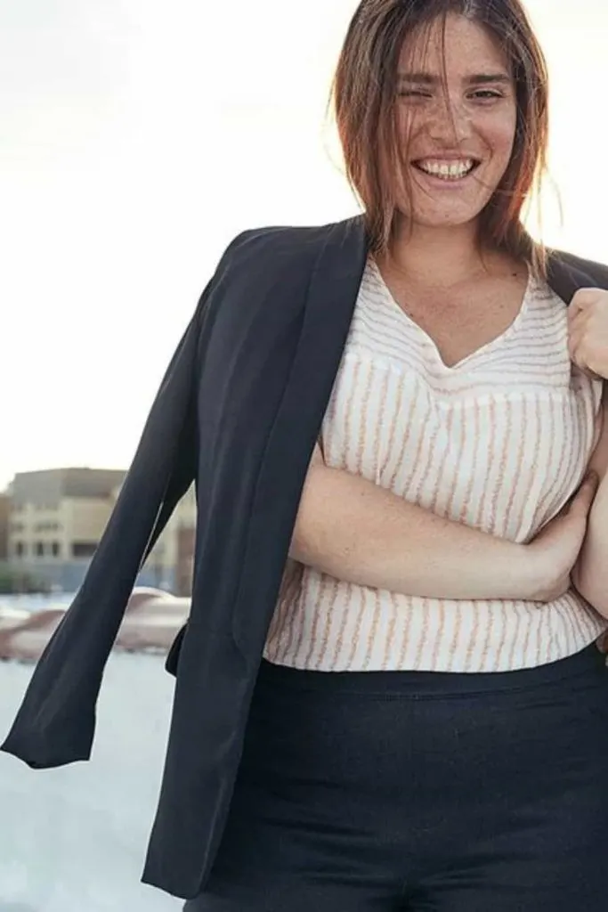 OVERSIZED BLAZER plus size french outfits