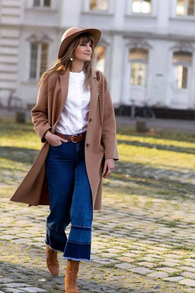 WEAR FElt HAT WITH JEANS