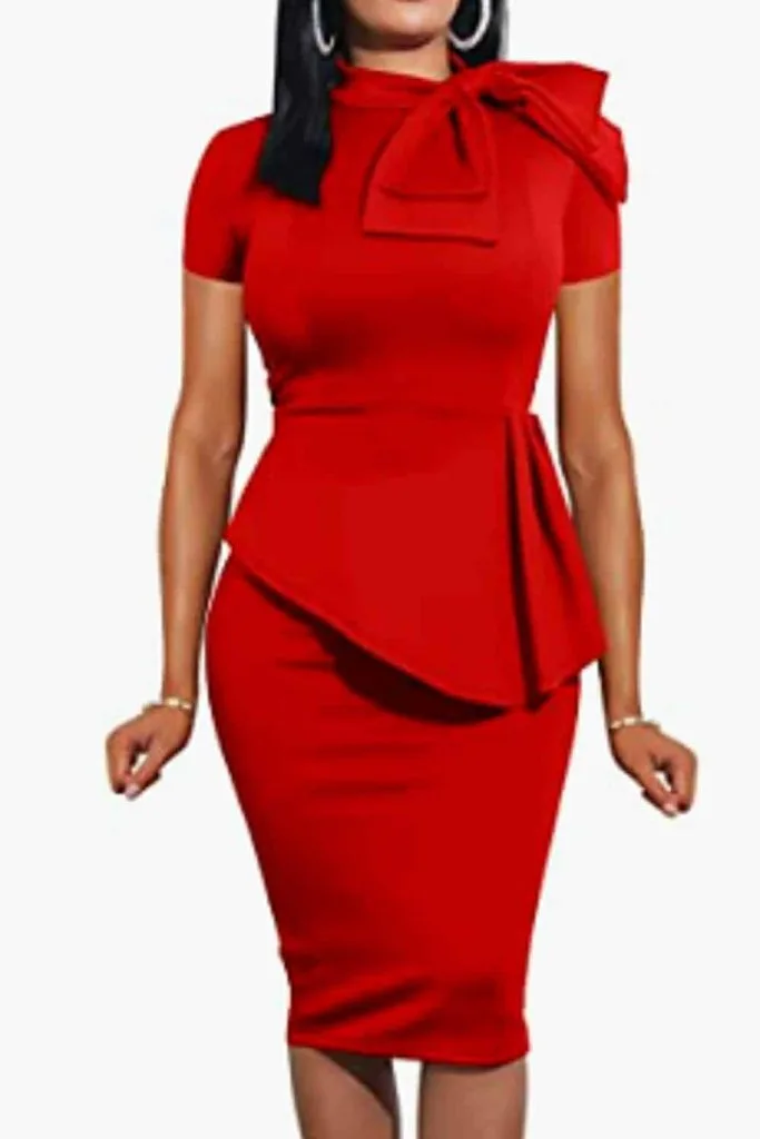 PEPLUM DRESS burlesque show