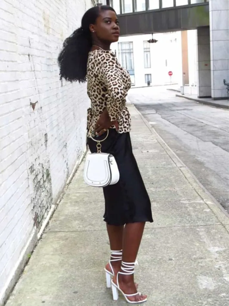 R&B black girl concert outfit