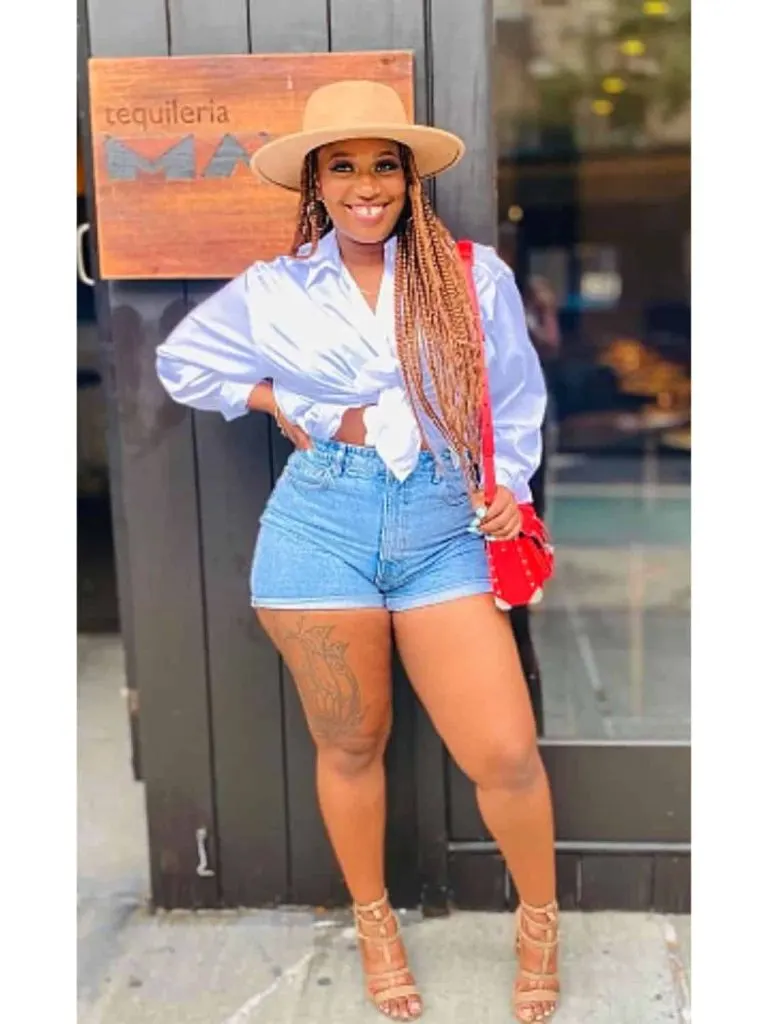 Black girl concert cowgirl outfit