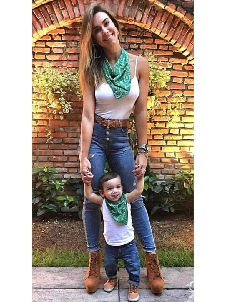 Farm casual Tank top & neckerchief