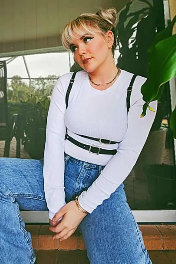 Casual Corset belt ALT rock look